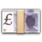 Pound Banknote emoji on Apple iOS 10.0