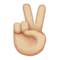 Mână Victorioasă: Ten Mediu-Deschis emoji pe Apple iOS 9.0