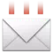 Incoming Envelope emoji on Apple iOS 9.3