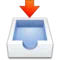 Inbox Tray emoji on iPhone (iOS 5.1)