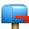 Closed Mailbox with Lowered Flag emoji on Apple iOS 9.0