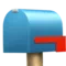 Closed Mailbox with Lowered Flag emoji on iPhone (iOS 13.1)