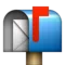 Open Mailbox with Raised Flag emoji on iPhone (iOS 5.1)