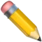 ️ Pencil emoji on Apple iOS 14.5