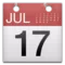 Calendar emoji on iPhone (iOS 5.1)
