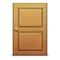 Door emoji on Apple iOS 6.0
