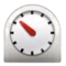 Timerklocka emoji på iPhone (iOS 9.1)