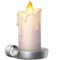 ️ Świeca emoji na Apple iOS 17.4