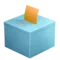Ballot Box with Ballot emoji on iPhone (iOS 16.4)