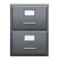 Arkivskåp emoji på iPhone (iOS 9.1)