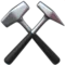 ️ Hammer and Pick emoji on Apple iOS 17.4