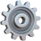 ️ Gear emoji on Apple iOS 12.2