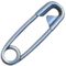Safety Pin emoji on Apple iOS 12.2