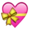 Καρδιά με κορδέλα emoji στο iPhone (iOS 10.0)