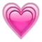 Growing Heart emoji on Apple iOS 5.0
