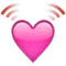 Slående hjärta emoji på iPhone (iOS 5.0)