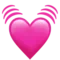 Beating Heart emoji on Apple iOS 17.4
