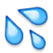Svettdroppar emoji på iPhone (iOS 5.0)