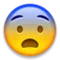 Wajah Takut emoji di Apple iOS 4.0