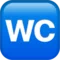 Vattenklosett emoji på iPhone (iOS 12.2)