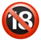 Ei alle kahdeksantoistavuotiaita emoji iPhonessa (iOS 14.2)