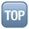 Top Arrow emoji on iPhone (iOS 5.1)