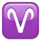 Aries emoji on Apple iOS 9.1