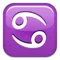 Kräftan emoji på iPhone (iOS 9.1)
