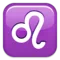 लियो iPhone पर इमोजी (iOS 9.3)