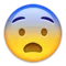 Korkulu Yüz Apple üzerinde emoji iOS 9.0