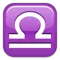 Ζυγός emoji στο iPhone (iOS 10.0)
