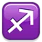 Sagittarius emoji on Apple iOS 5.0