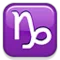 Stenbocken emoji på iPhone (iOS 5.0)
