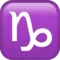 Capricorn emoji on iPhone (iOS 12.1)