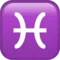 Pisces emoji on iPhone (iOS 12.1)