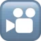 Cinema emoji on iPhone (iOS 13.1)