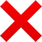 Ristimerkki emoji iPhonessa (iOS 14.2)