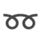 Double Curly Loop emoji on Apple iOS 15.4