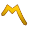️ Part Alternation Mark emoji on Apple iOS 4.0