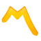 Part Alternation Mark emoji on iPhone (iOS 13.3)