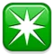 ️ Eight-Spoked Asterisk emoji on Apple iOS 4.0