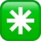 ️ Eight-Spoked Asterisk emoji on Apple iOS 14.2
