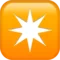 ️ Eight-Pointed Star emoji on Apple iOS 11.1