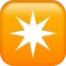 ️ Eight-Pointed Star emoji on Apple iOS 17.4