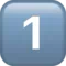 1️⃣ 数字键帽一 iPhone 上的表情符号 (iOS 11.3)