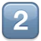 2️⃣ Keycap Digit Two emoji on Apple iOS 5.0