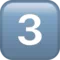 3️⃣ Keycap Digit Three emoji on Apple iOS 14.2