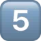 5️⃣ Keycap Digit Five emoji on Apple iOS 14.2