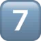 7️⃣ Keycap Digit Seven emoji on Apple iOS 18.4