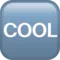 Cool Button emoji on Apple iOS 10.2